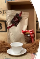 Ritual del Café (Café Bourbon Rosado (300 g) + Pocillo + Galletas artesanales de café.)