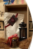 Experiencia Barista (Café Bourbon Rosado (300 g) + Prensa francesa + Galletas artesanales de café.)